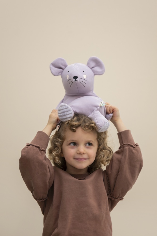 Plush toy large - Mrs. Mouse